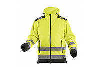 ARGEN куртка сигнальная софтшелл с капюшоном желтая HOEGERT HT5K257-M