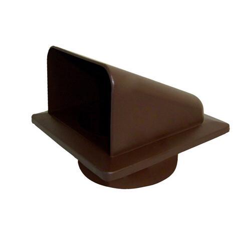 Решітка вентиляційна 100мм із зворотним клапаном та кришкою, решітка для вентиляції DOSPEL із фланцем 100, фото 1