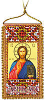 Молитва Пресвятой Троице Набор-оберег для вышивки бисером на натуральном художественном холсте Абрис Арт