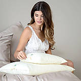 Подушка з гречаним лушпинням 40х60 см Aromavita IDEIA ортопедична з гречкою гречка жорстка з травами, фото 8