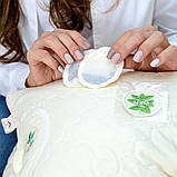 Подушка з гречаним лушпинням 40х60 см Aromavita IDEIA ортопедична з гречкою гречка жорстка з травами, фото 10