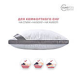 Подушка Classica Soft 50х70 см IDEIA штучний пух з аналогом лебединого пуху антиалергенна м'яка, фото 6