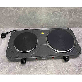 Плита електрична 2500 Вт сіра Sea Breeze SB-065