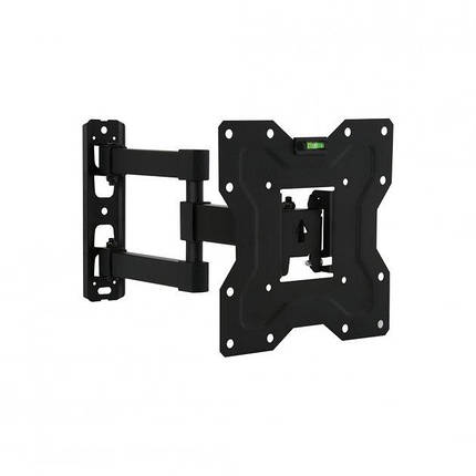 Настінне кріплення LCD/Plasma TV 15-42" Walfix R-354B колір чорний, до 35 кг, VESA: 200x200 мм, фото 1