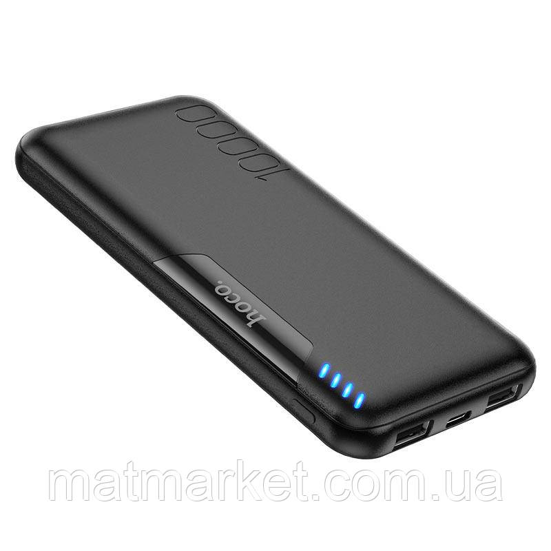 Power Bank  Hoco J82 Easylink , вхід Micro-USB / Type-C, два виходи USB 2A, LED індикатор