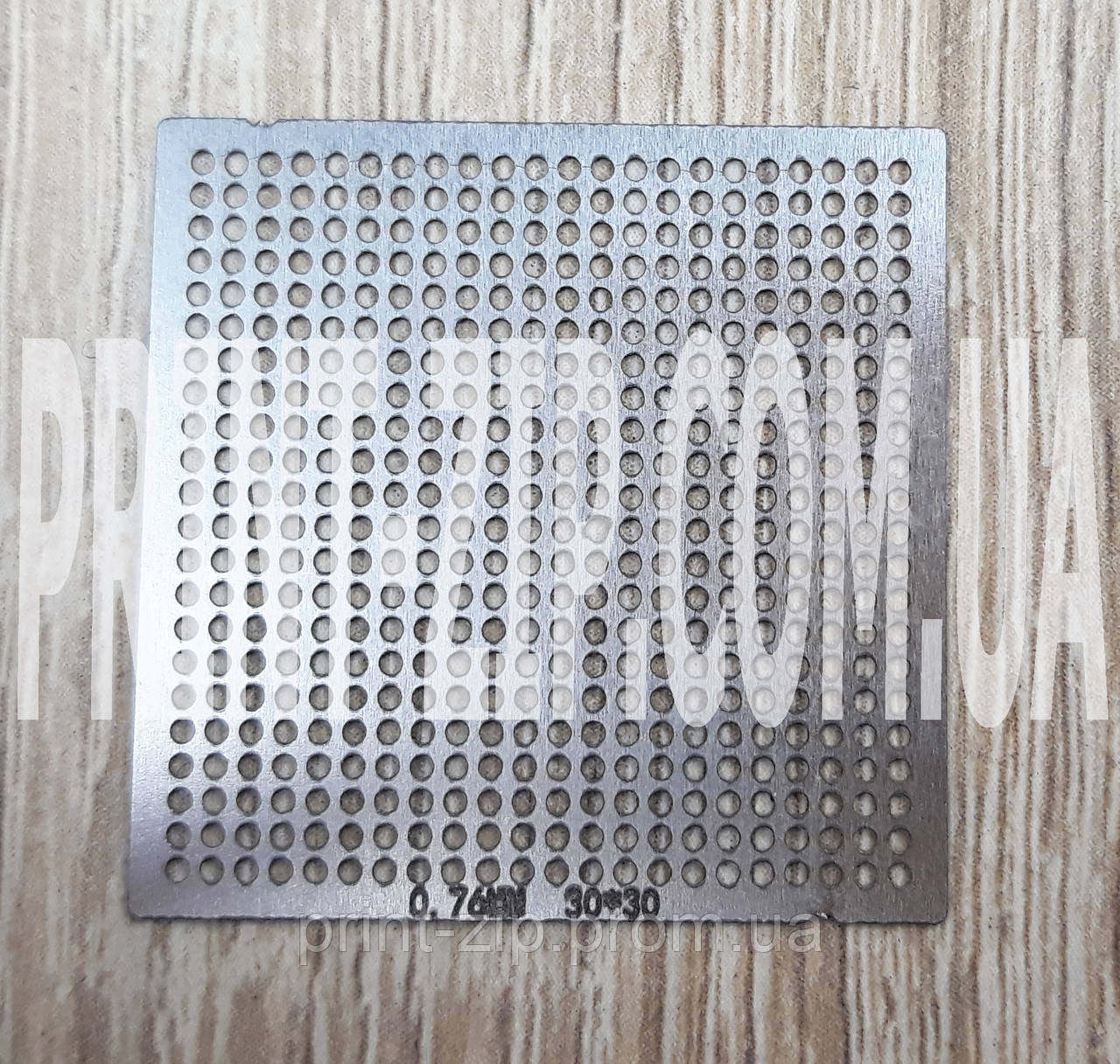 Трафарет, Шаблон BGA Прямого Нагрева, ( Универсальный ) Шар 0,76 Мм ...