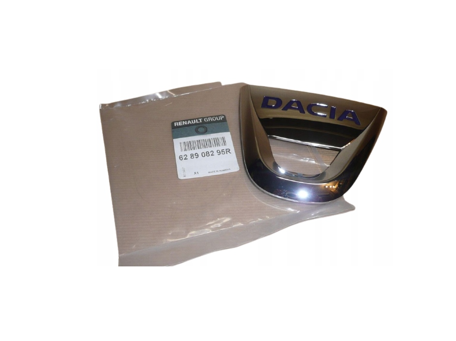 Логотип (Значок) передній Dacia Logan 2 Дачія Логан 2 (2013-...) Оригінал 628908295R, фото 1