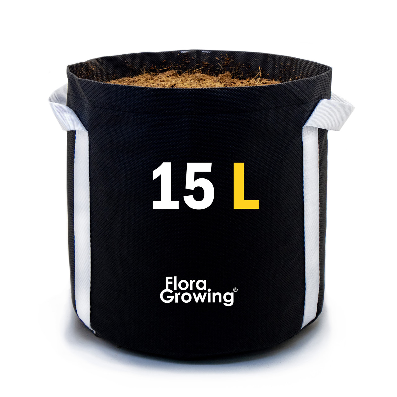 Grow Bag 15 л - Тканинний горщик для рослин 28х28 см