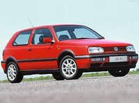 Дефлекторы окон, ветровики \ VW GOLF III 3d 1991-1997 \ Фольксваген Гольф 3 \ RACING