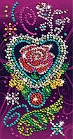 Sequin Art Craft kit PICTURE ART Craft Teen - Rose