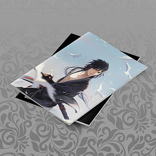 Зошит 48 арк. на скобі у клітинку Nаruto 003