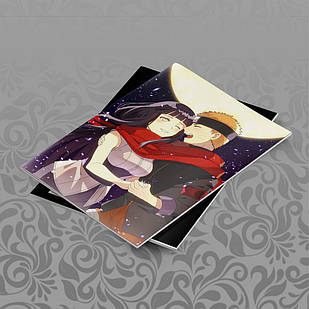 Зошит 48 арк. на скобі у клітинку Naruto 006