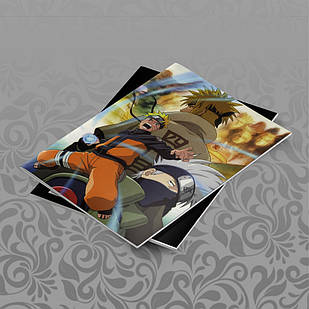 Зошит 48 арк. на скобі у клітинку Naruto 010