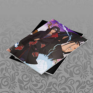 Зошит 48 арк. на скобі у клітинку Naruto 012