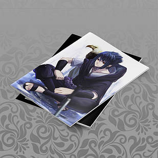 Зошит 48 арк. на скобі у клітинку Naruto 034