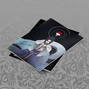 Зошит 48 арк. на скобі у клітинку Naruto 046