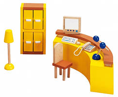 Goki Set for dolls Furniture for office - Reception