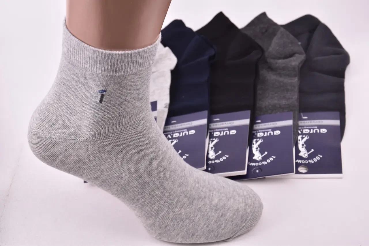 Шкарпетки чоловічі "AURA" COTTON 39-42 | 30 пар