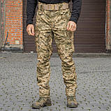 Штани тактичні Grifon пиксель ЗСУ ММ-14 рип-стоп демісезон (вафелька) РПЗ-22, фото 2