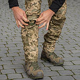 Штани тактичні Grifon пиксель ЗСУ ММ-14 рип-стоп демісезон (вафелька) РПЗ-22, фото 9