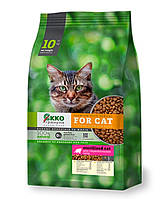 Экко-гранула, корм для стерилизованных котов 10 кг