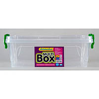 Пластиковый контейнер с крышкой для пищевых продуктов MULTI BOX A15 (2л)