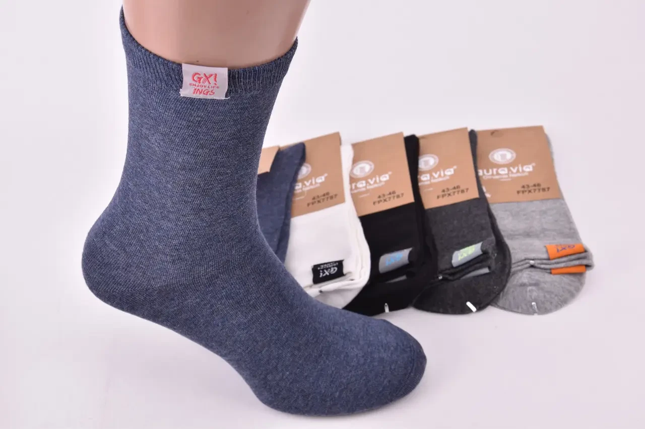 Шкарпетки чоловічі "AURA" COTTON 39-42 | 30 пар