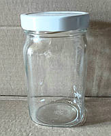 Банка скляна 720 мл із кришкою то 82 мм Deep
