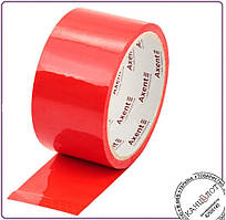 Скотч пакувальний червоний, ширина 48мм, довжина 35м.  40мкм (3044-06-a)