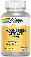 Цитрат магния 133 мг Magnesium Citrate Solaray, 90 капсул