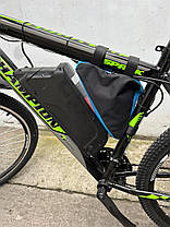 Електровелосипед CrossBike Champion Spark (black-green), фото 4