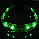 Окуляри Людини Павука / Спайдермена для дітей з підсвічуванням (зелені), фото 2