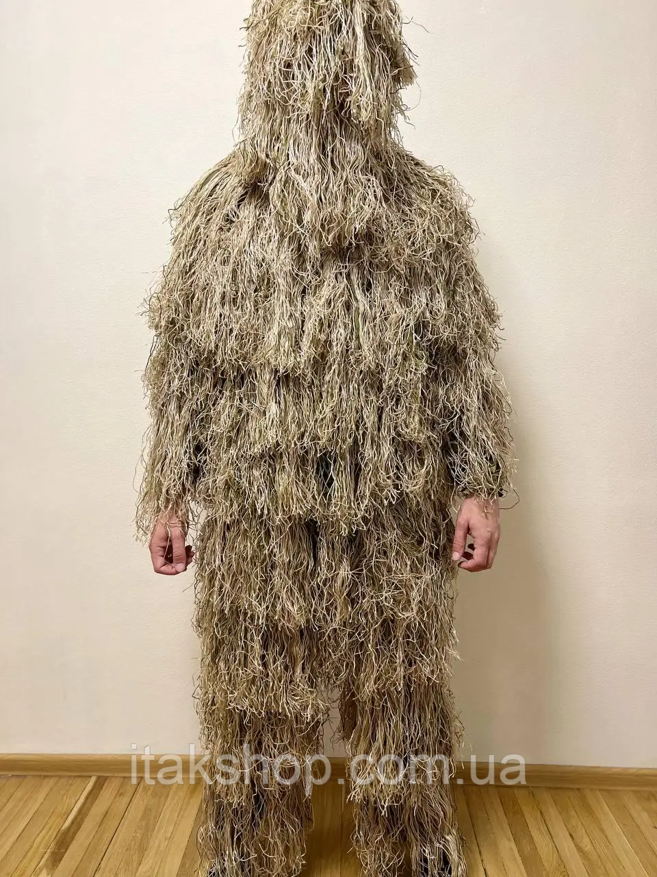 Безшумний маскувальний костюм Лісовик Кікімора (розмір універсальний) Куртка та штани Оливковий