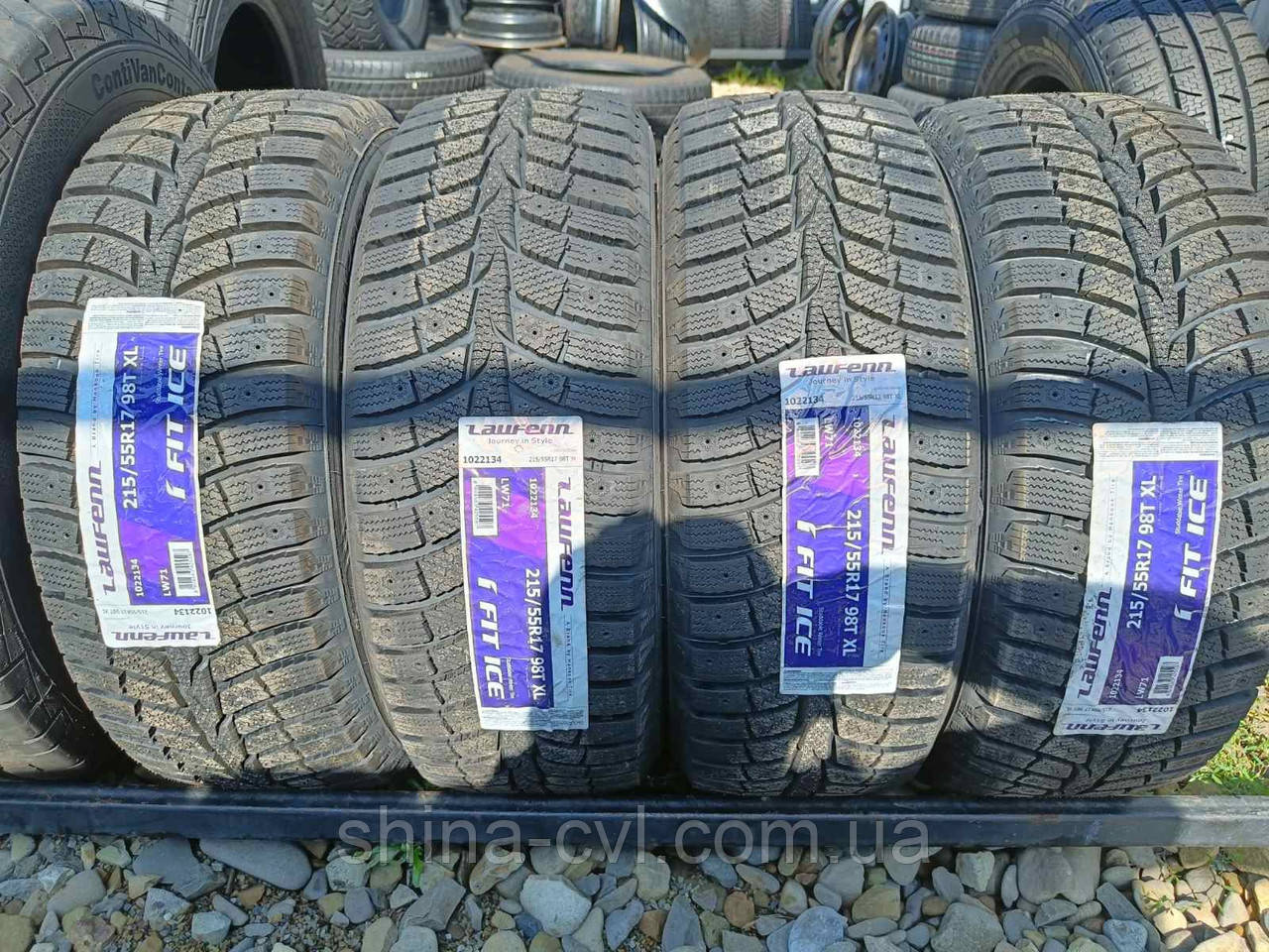 Зимові шини 215 55 r17 98T XL Laufenn I*Fit Ice