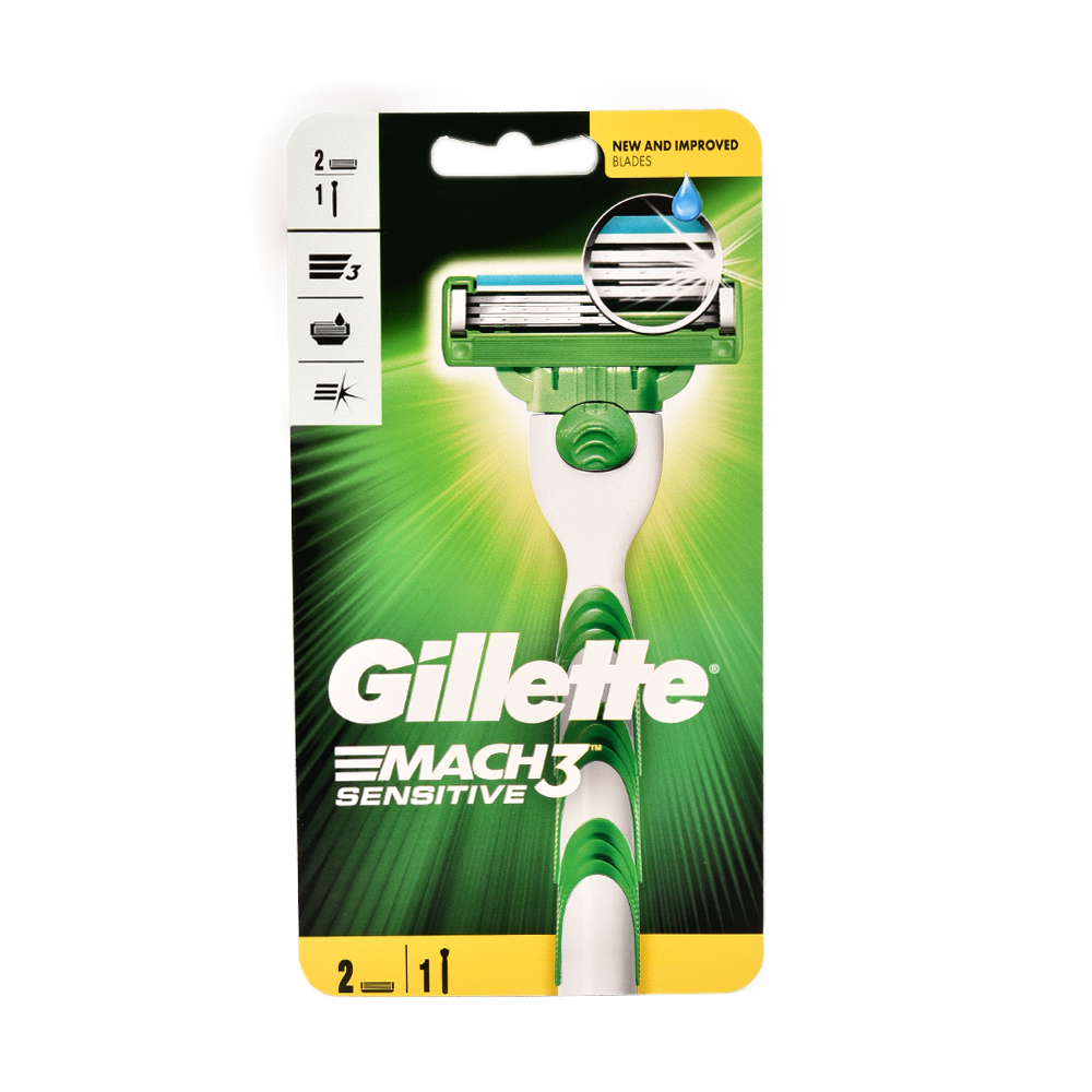 Станок для гоління Gillette Mach3 Sensitive Original 011031