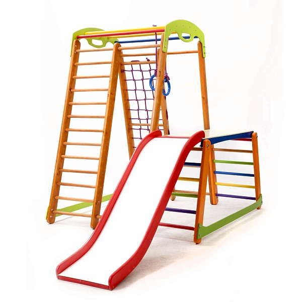 Спортивний комплекс для будинку SportBaby «Крихітка - 2 Plus 1-1»