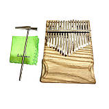 Калімба 17 клавіш з цільним корпусом, фото 3