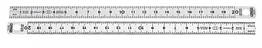 Лінійка двостороння з нержавіючою сталі 200x13 мм Stanley 1-35-522