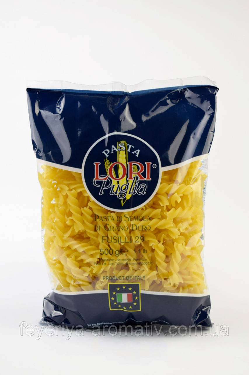 Макароны Lori Puglia Fusilli 500g (Италия): продажа, цена в Луцке ...