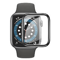 Защитное стекло для часов Apple Watch 40mm Series 4/5/6/SE HOCO A29 3D Full Screen