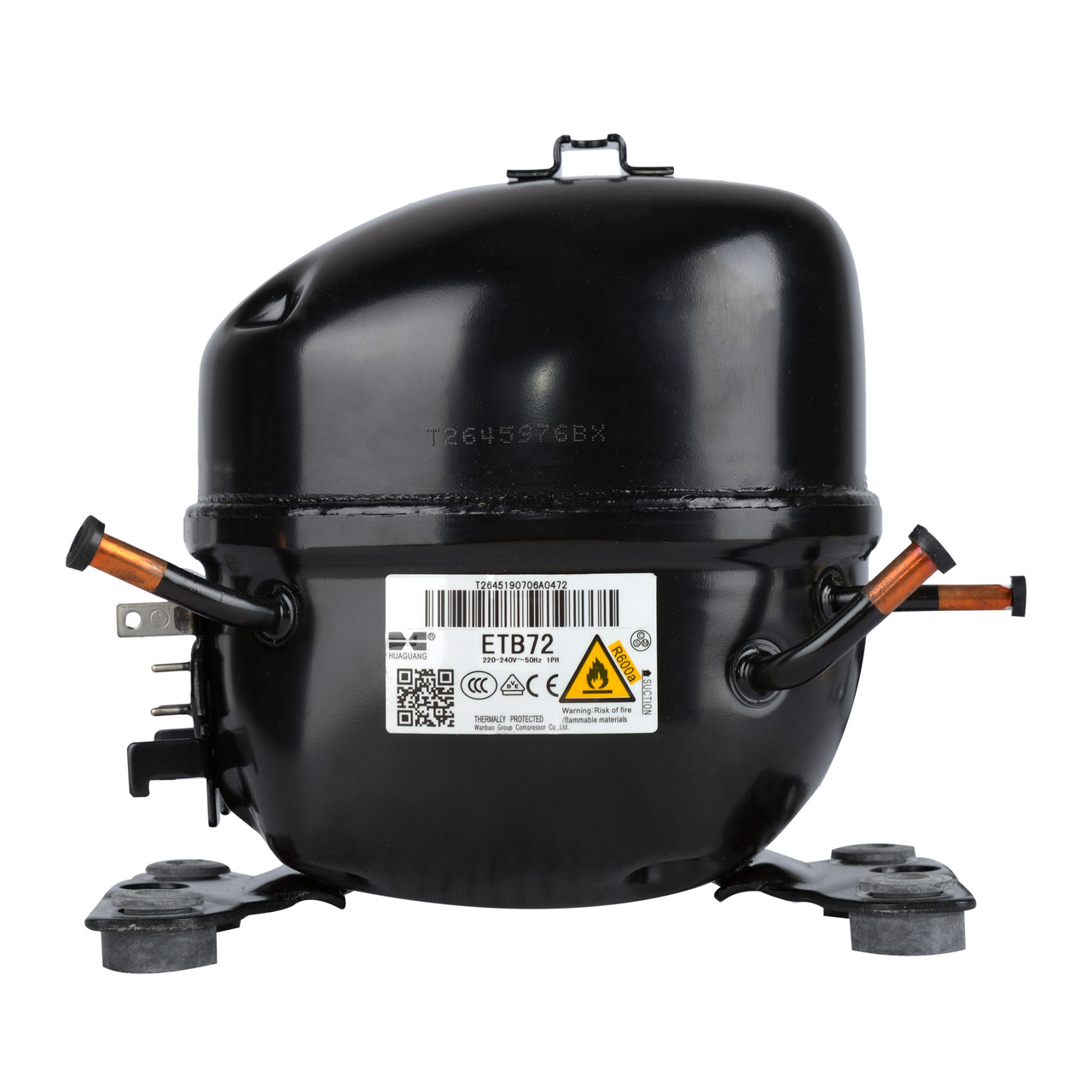 Компресор ETB72 для холодильника ERGO (6673395)