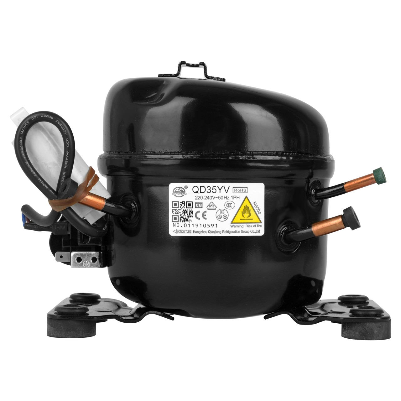 Компресор QD35YV для холодильника ERGO (6673413)