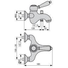 Душевая стойка Emmevi DECO classic душ/колонна хром CR1200281, фото 2
