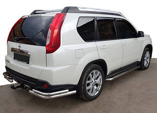Задні подвійні куточки AK003-double 2 шт. нерж Nissan X-trail T32/Rogue 2017-