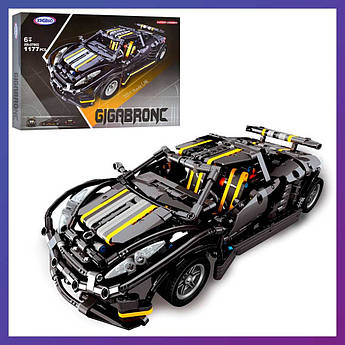 Дитяча машинка конструктор XB-07002 1177 деталі чорний