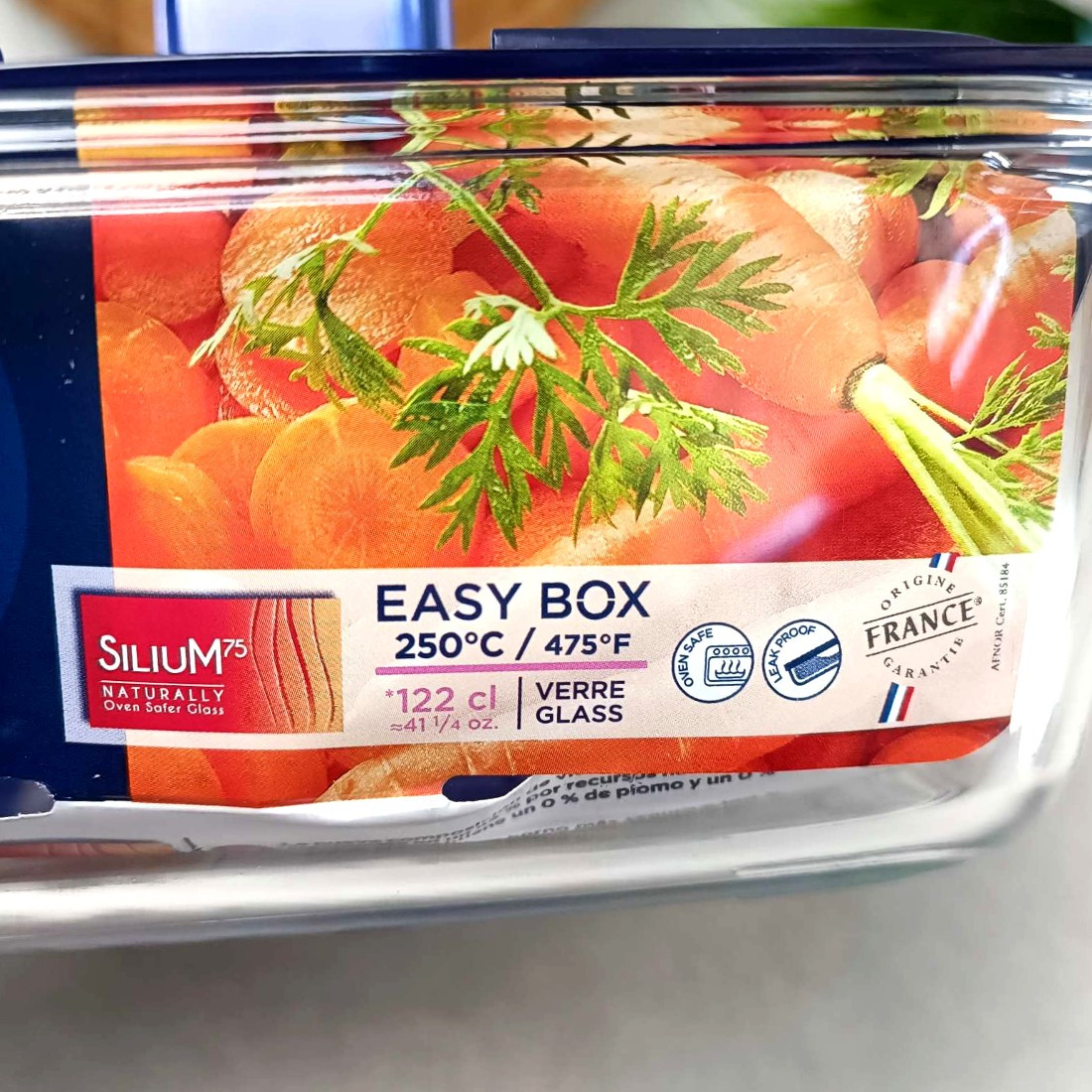 Стеклянный контейнер для пищевых продуктов 1220 мл Luminarc Easy Box - фото 4 - id-p1505775145