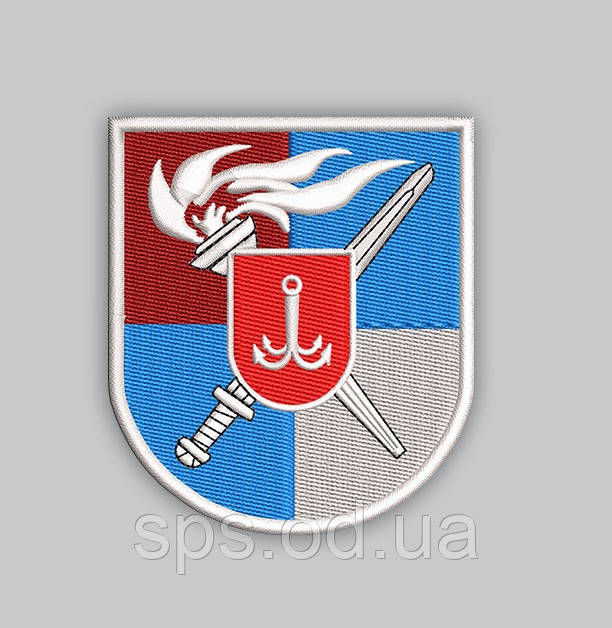 Шеврон Військова академія (Одеса) 8 см, фото 1