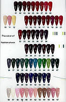 Кольорові гель-лаки UNO Color Gel Polish для манікюра і педикюра, 12 мл