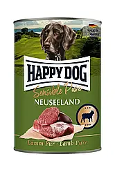 Консерви 800 гр для собак з ягнятком Хепі Дог Cенс Зеландія (Happy Dog Sensible Pure Lamm Neuseeland)