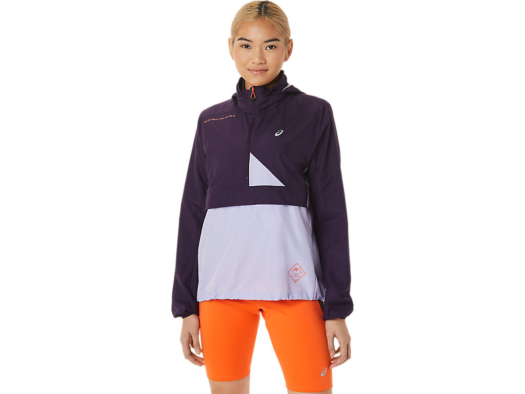 Куртка для бігу жіноча Asics Fujitrail Anorak 2012C398-500